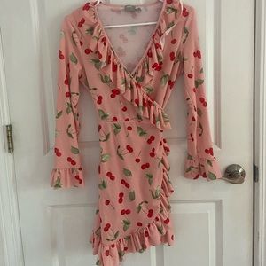 ASOS cherry print dress